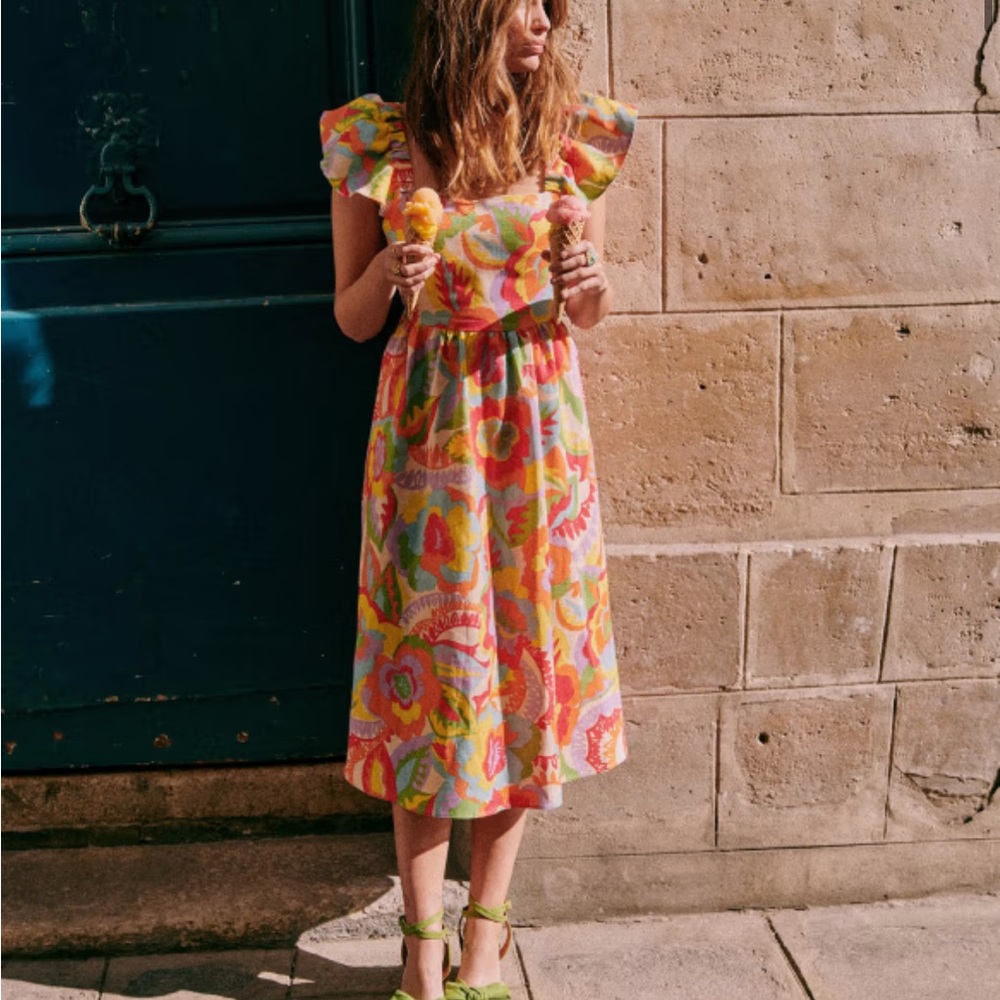 Sezane Melville Dress size 34